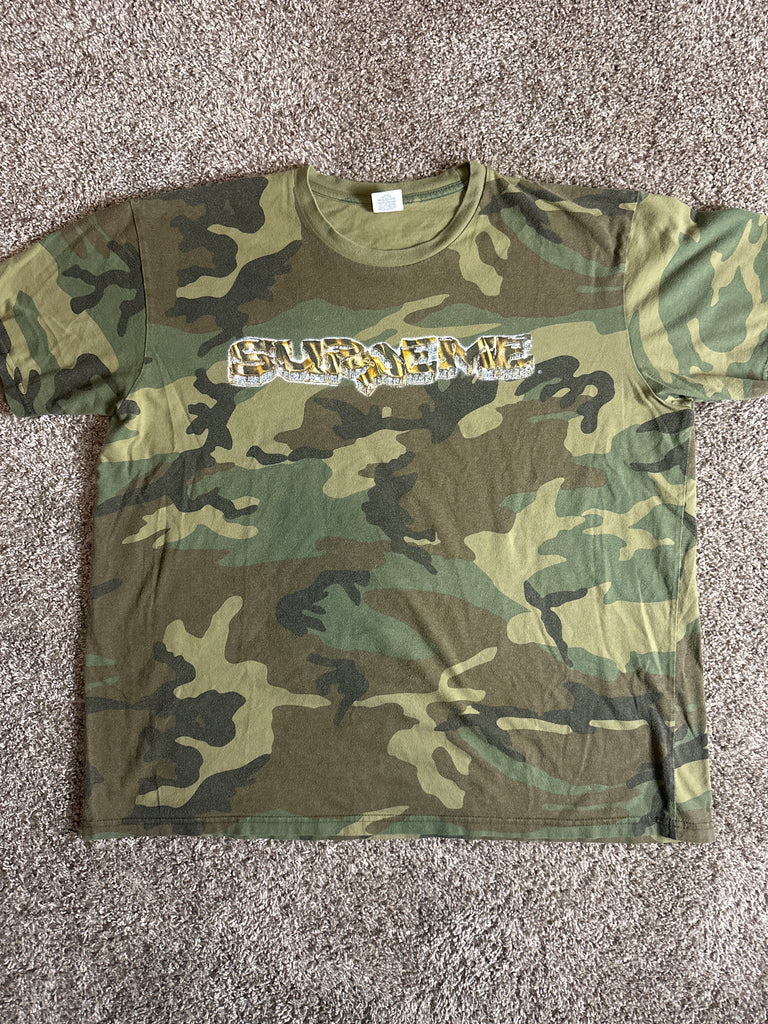 Camo supreme shirt online