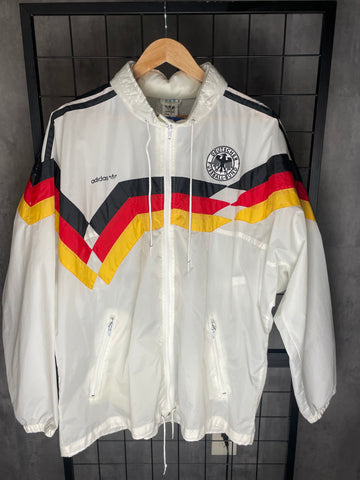 Adidas Vintage 1990-1992 Men's Germany Football Windbreaker Jacket size XL